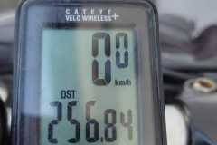 256,84 km am Ende des 3. Tages